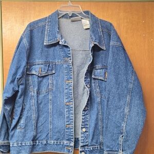 bill blass Blue Denim Jean Jacket